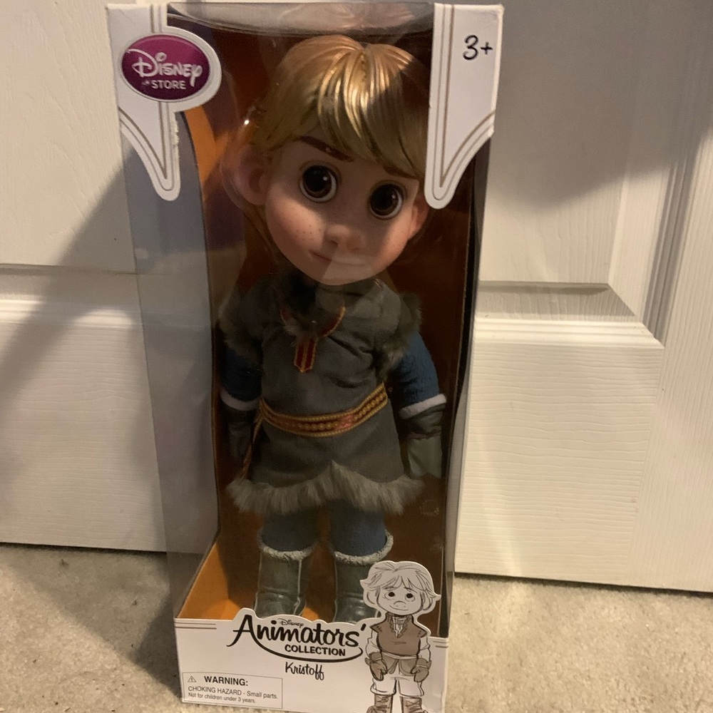 Disney Animator Kristoff Doll 16 in